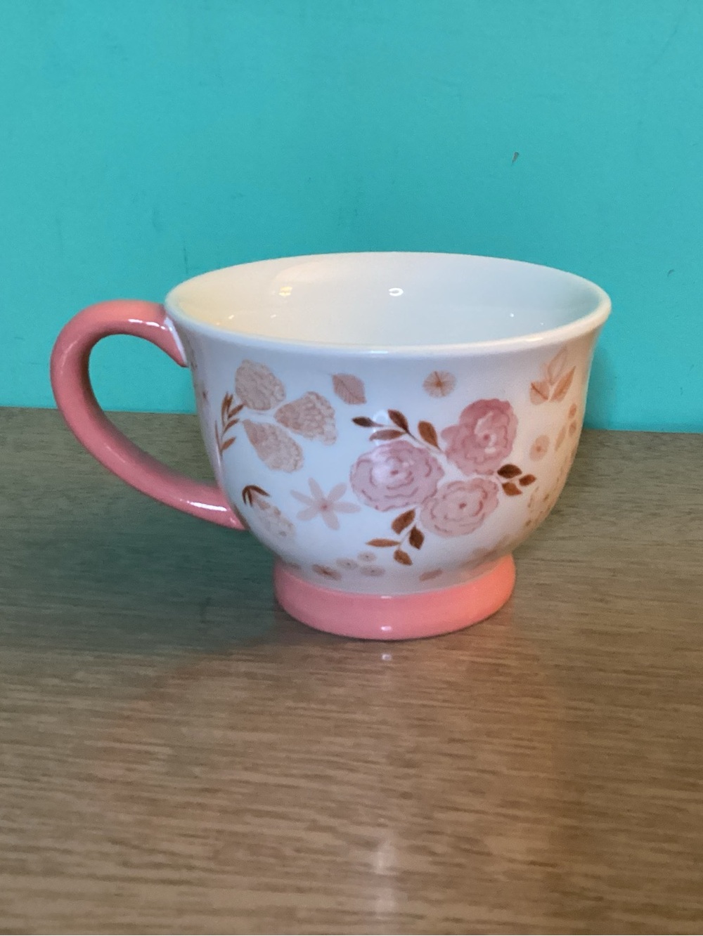 Potter’s Studio Floral Ceramic Cup NWOT